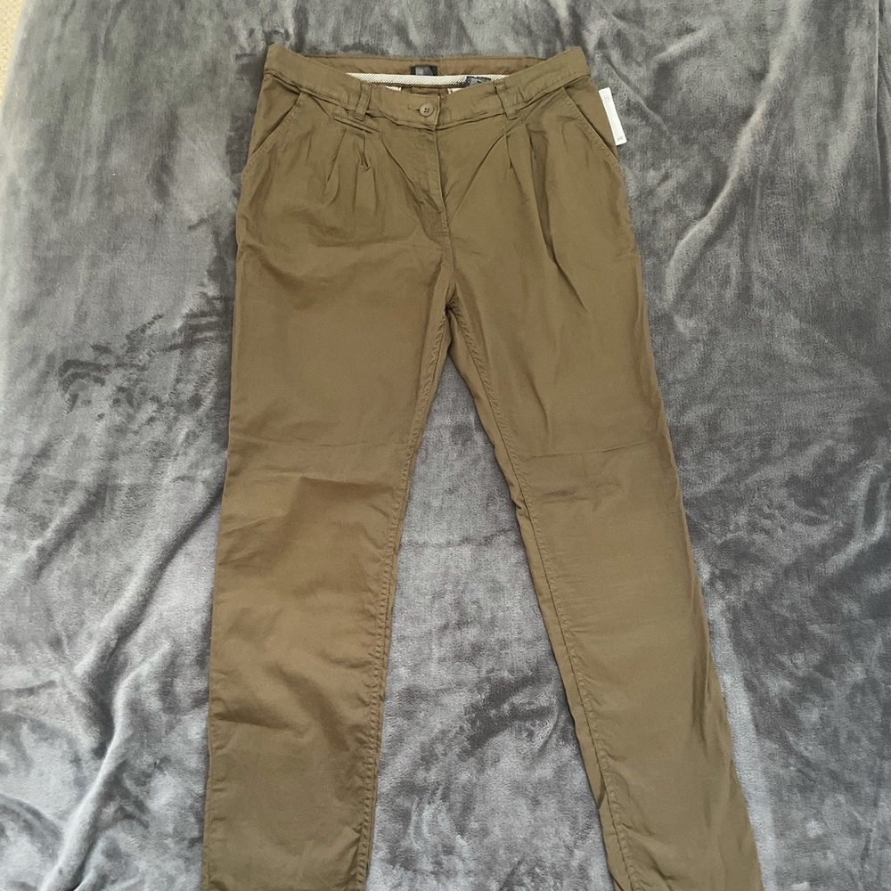 H&M Olive khaki pants 8x30